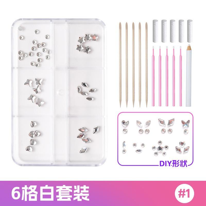 Dental Diamond Tooth Decoration, Tooth Diamond Tool Diy Set, Tooth Sticker, Diamond Love Horse Eye Decoration