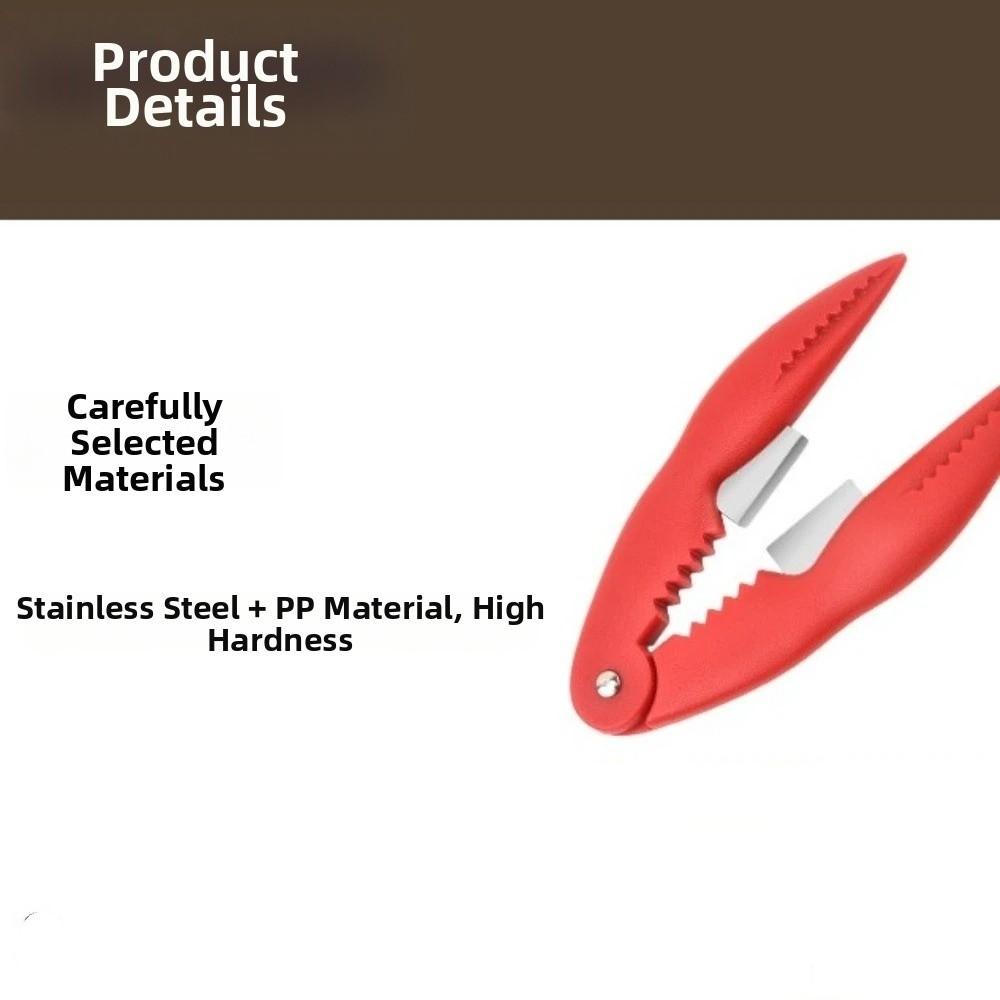 9pcs/set Multifunctional Seafood Tools Set Efficient Household Crab Claws Sheller Plastic Crab Leg Cracker Lobster Shellers