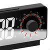 Digital Alarm Clock with Timer Bedside USB Dimmable Minimalistic Clocks for