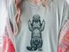 Lustiges Otter Comfort Colors T-Shirt - Wildes Otter Tee, Freches Tier Grafikshirt, Sarkastisches Naturfreund Geschenk