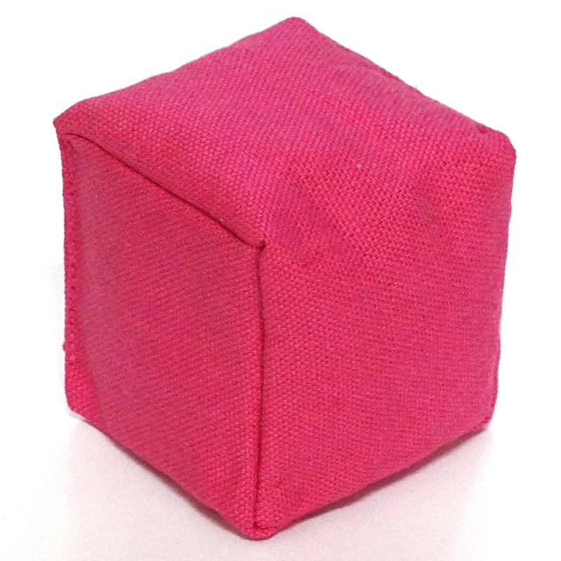 Hand-Sewn Cartoon Beanbag for Kids - Durable Canvas with Rice Husk Filling, Perfect for Kindergarten and Outdoor Sports