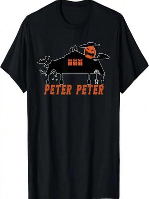 Peter Kürbisfresser Paare Halloween Kostüm Lustiges T-Shirt