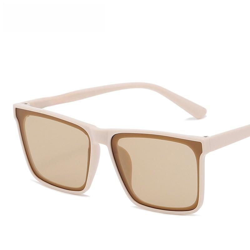 Mens Retro Square Sunglasses With Uv400 Protection For Summer Outings And Street Style