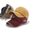 Letter C Embroidery Women Baseball Cap Solid Color Casual Peaked Caps For Men Washed Cotton Snapback Hat Sun Visors