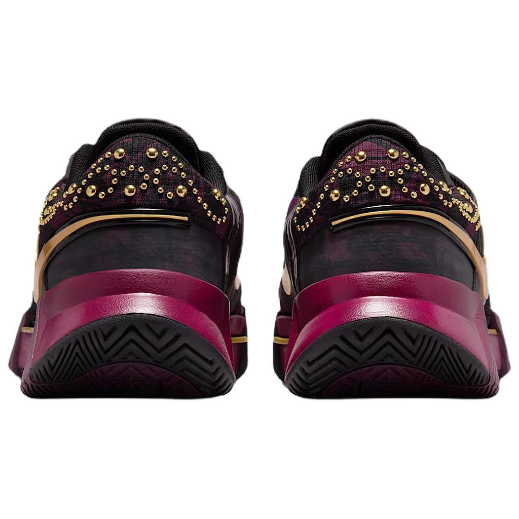 Naomi Osaka x Nike GP Challenge 1 Bordeaux/Schwarz/Metallic-Gold Damen-Sneakers HQ2553-601
