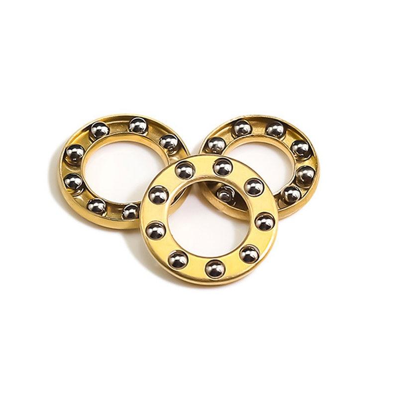 100PCS F4-7 F5-12 Mini Plane Axial Ball Bearing Ceramic Ball Steel Ball Thrust Bearing Copper Bearing Folding Knife Accessories