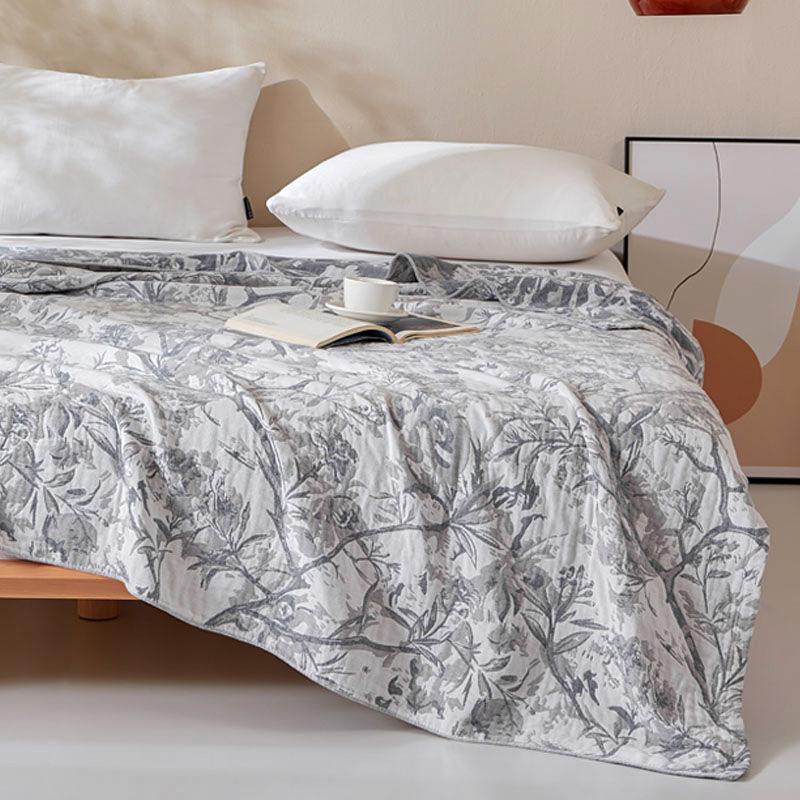 Four Layer Pure Cotton Gauze Air Conditioning Blanket and All Cotton Household Blanket