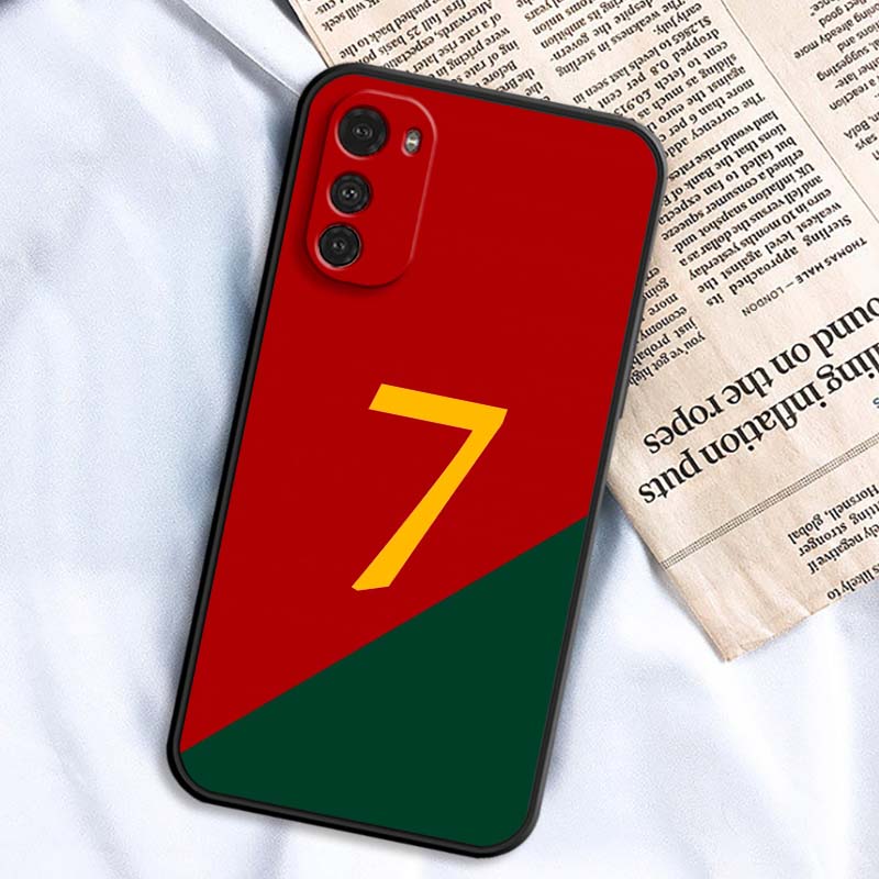 Modische Trikotnummer Handyhülle Für Motorola G85 Edge 50 G24 G35 G14 G04 40 G72 G34 G G54 G13 G32 5G Schwarz