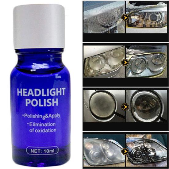 10/30ML Car Headlight Lamp Scratch Restoration Polish Repair Liquid Tool Kit