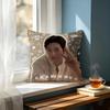 actor Cha Eun Woo Cushion Cover Cushion Cover Set  50x50 45x45 40x40 Pillowcase Decorative Sofa Home Decor