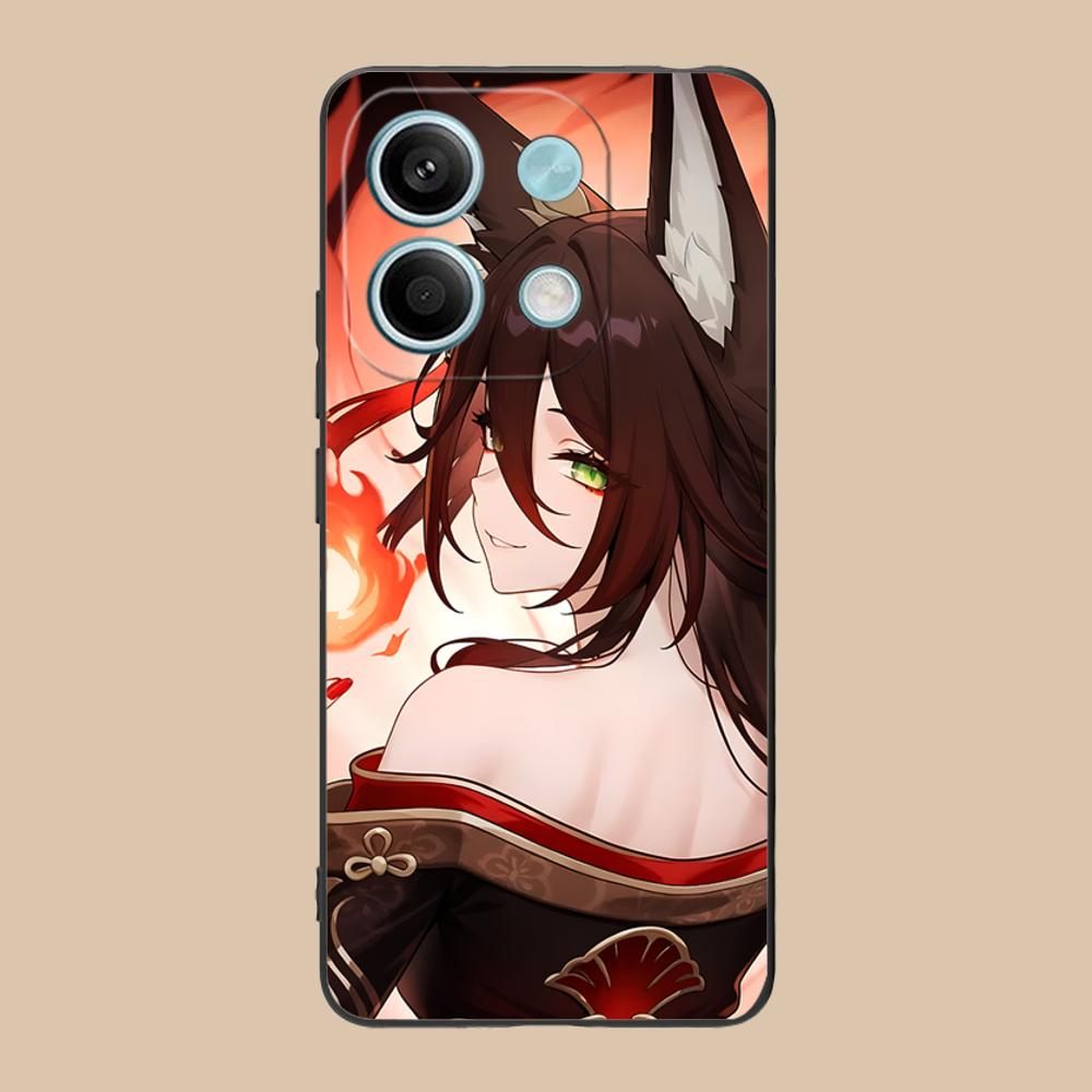 HSR Fugue Matte TPU Mobile Phone Case for Xiaomi 15 14 13 12 Mi 11 T Ultra Lite Pro S X 5G Colorful Printing Cover