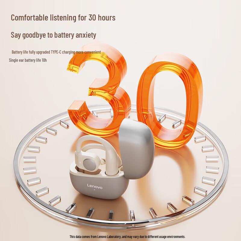 Lenovo TC3401 Bone Conduction Open-Ear Bluetooth Earphones