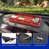 Car Dashboard Storage Box CD Texture Silicone Scratch-Resistant For Volkswagen VW Golf GTI Polo Passat Scirocco Tiguan Jetta Zu2