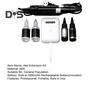 1 Set Hair Extension Tool Kit with 405nm LED UV Light Hair Extension Machine Professional Home Salon Barber Hair Extension Remover Tools