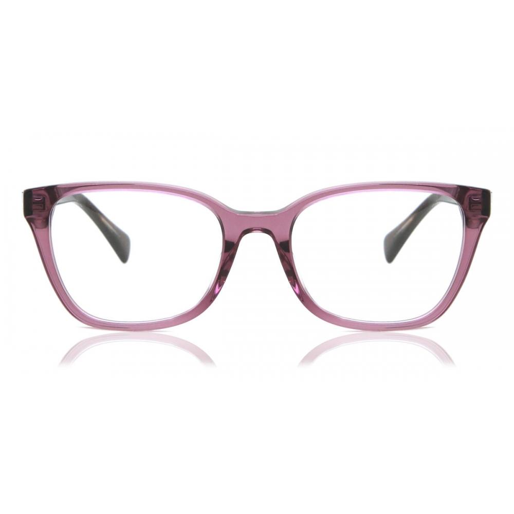 

Ralph By Ralph Lauren Ra7137u 6008 Women Eyeglasses Transparent Violet/53