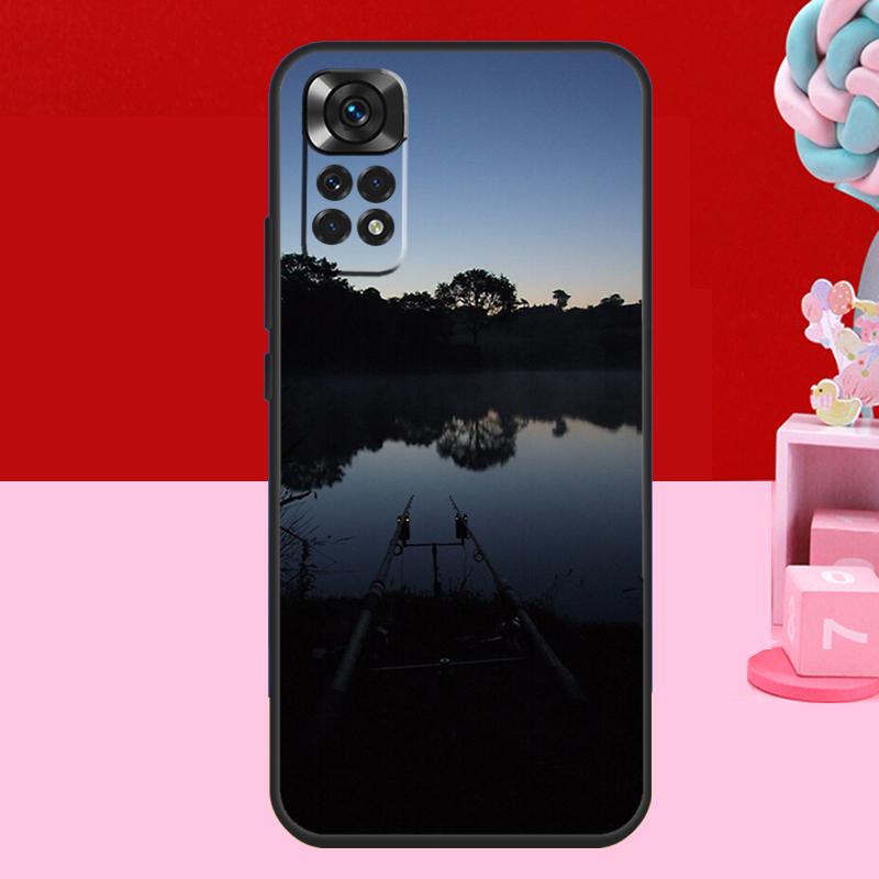 Fishing Rod Case For Xiaomi Redmi Note 14 13 12 10 11 15 Pro Plus Redmi 15 C 10C 12C 13C 14C Soft Cover