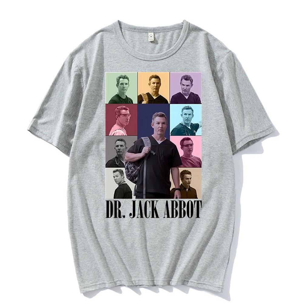 Dr Jack Abbot The Eras Tour Koszulki z nadrukiem Unisex Damska Moda Hip Hop Ulica Gotycka T-shirt Codzienny Komfort Wysokiej Jakości Koszulka