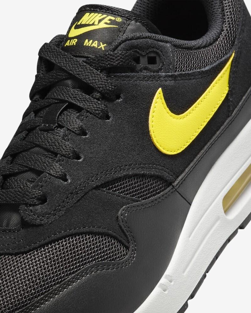 Кроссовки Nike Air Max 1 Essential (FZ5808) черный/саммит уайт/опти желтый