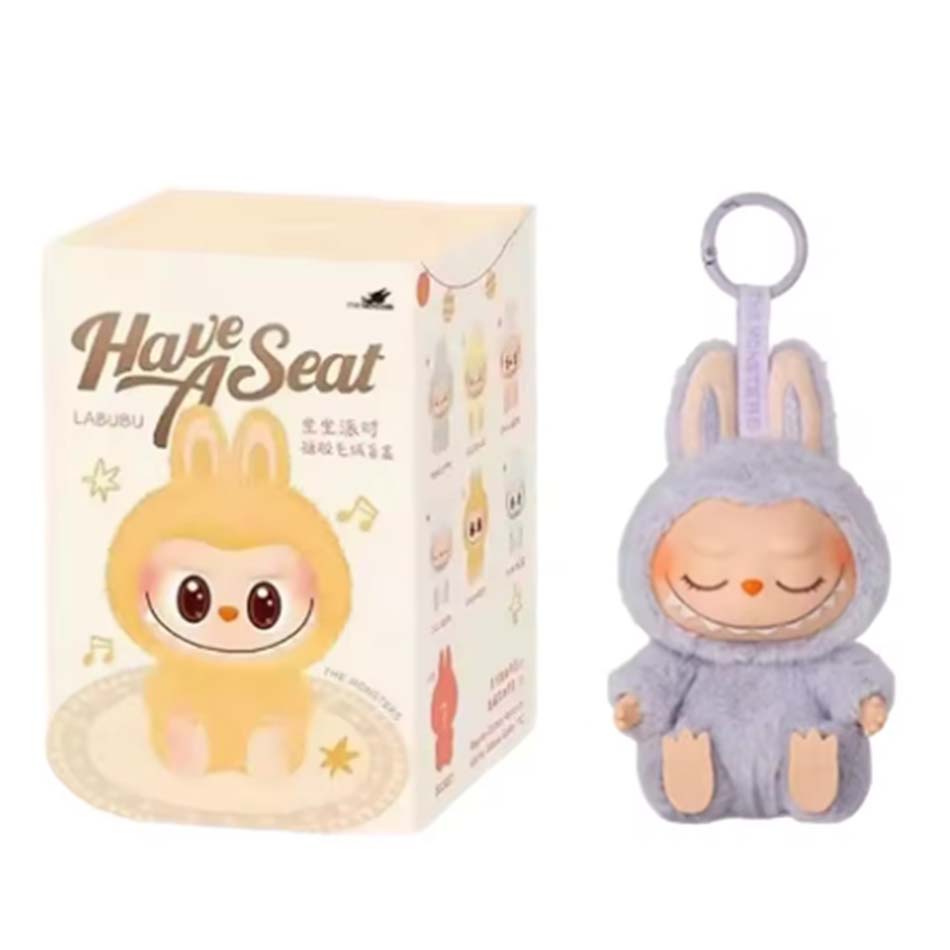 

Labubu Monster V2 Collection Series Blind Box Тедди Виниловая игрушка Анимированный персонаж Лицо Кукла Тайна Сюрприз Брелок Плюшевая подвеска Детский подарок