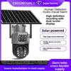 Cámara de seguridad solar 4G para exteriores, impermeable, visión nocturna, monitoreo remoto HD