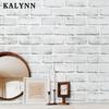 Brick Wallpaper Peel and Stick Self-Adhesive Wall Paper Grey Brick Contact Pape for Bedroom Living Room Decoration DIY Stickers