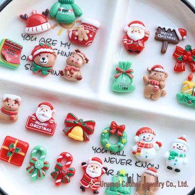 DIY Harz Weihnachtsanhänger: Weihnachtsmann & Schneemann Set