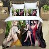 Exquisite 3D Cartoon Genshin Impact Wallpaper Anime Digital Printing Bedding Set Duvet Cover Comforter Bed Kids Girl Boys Gift