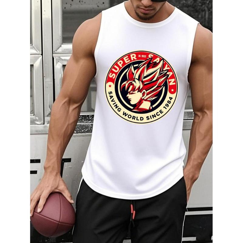 

Прочный, Идеально подходит для пикников и семейных посиделок, Мужская майка, Мягкая и дышащая XXL белый