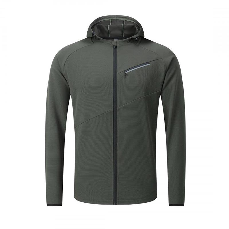 Men s Long-Sleeve Outdoor Sports Zipper Cardigan Jacket Medium