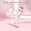Waterproof Electric Women's Double Head Shaver for Bikini, Underarms, and Intimate Areas