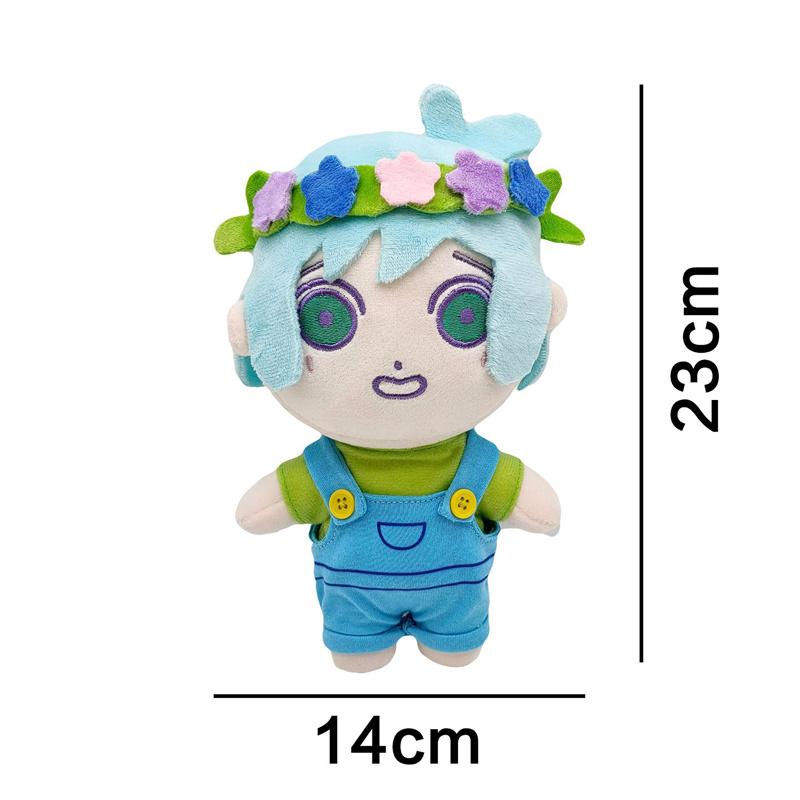 Omori Plush Doll Toy Sunny Basil Aubrey Mari Hero Stuffed Pillow Game Character Plushie Figure Gifts