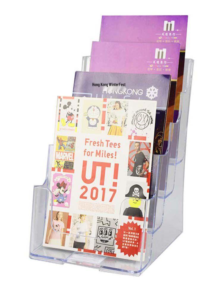 Acrylic Multi-Layer A4/A5/A6 Desktop Brochure and Magazine Display Stand