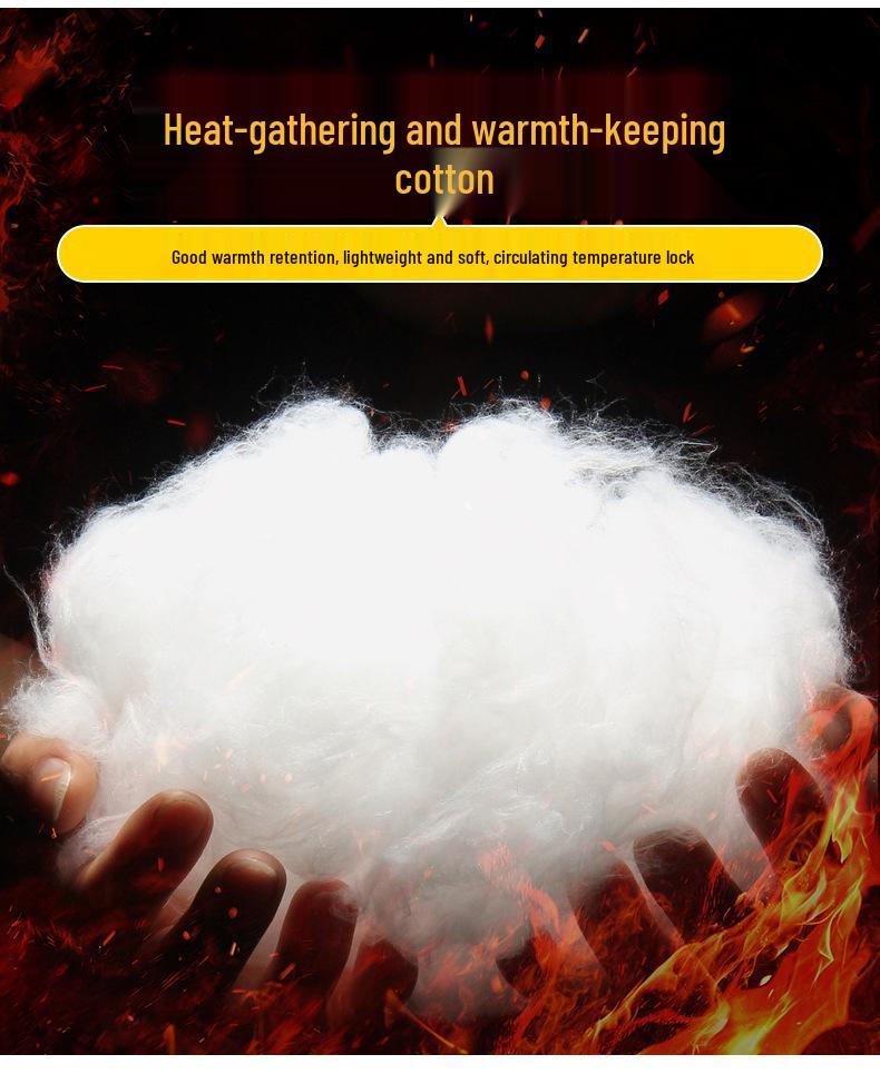 Veste Chaude à Capuche Coupe-vent Unisexe - Version Haute