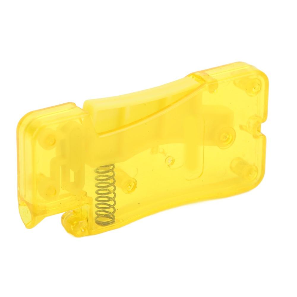 3pcs Yellow Automatic Needle Threader Comfortable Grip Self-Thread Guide  Household Use