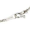 Lala Christie Platinum pt850 Figaro Bracelet Chain for Men and Women, 17cm, lb97-0013-pt-17