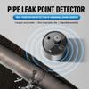 Type-C Rechargeable Pipe Leak Detector Knob Control Sound Collector  Pipeline Inspection