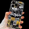 Graffiti Batman Phone Case for Apple 11ProMax/11/11/11/11/X/1 Cartoon Anime Personality