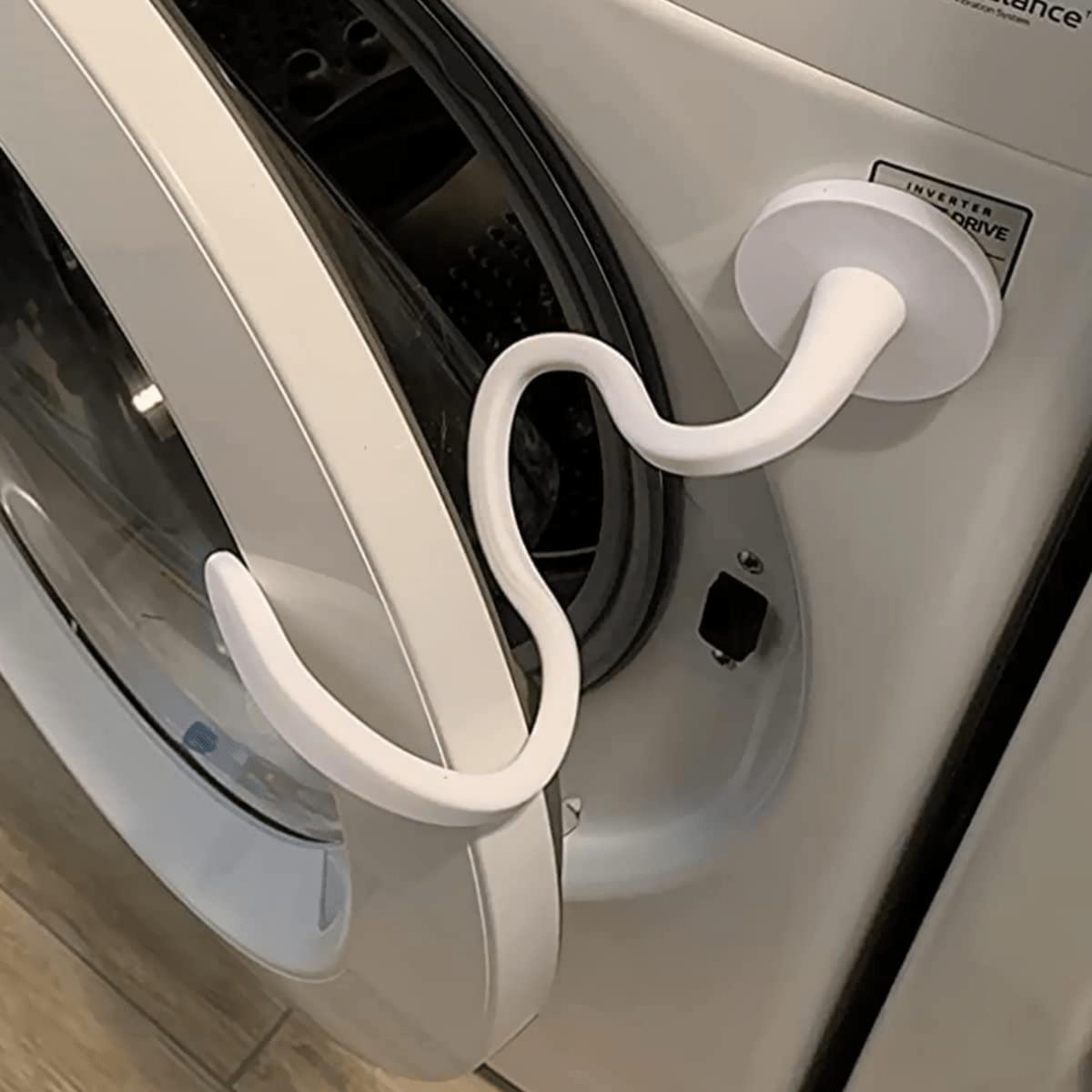 

Magnetic Washer Door Prop-Stabilizer For Front Load Machines-Easy-Install Flex Design-Fits Most Washers & Rv Laundry Doors Set