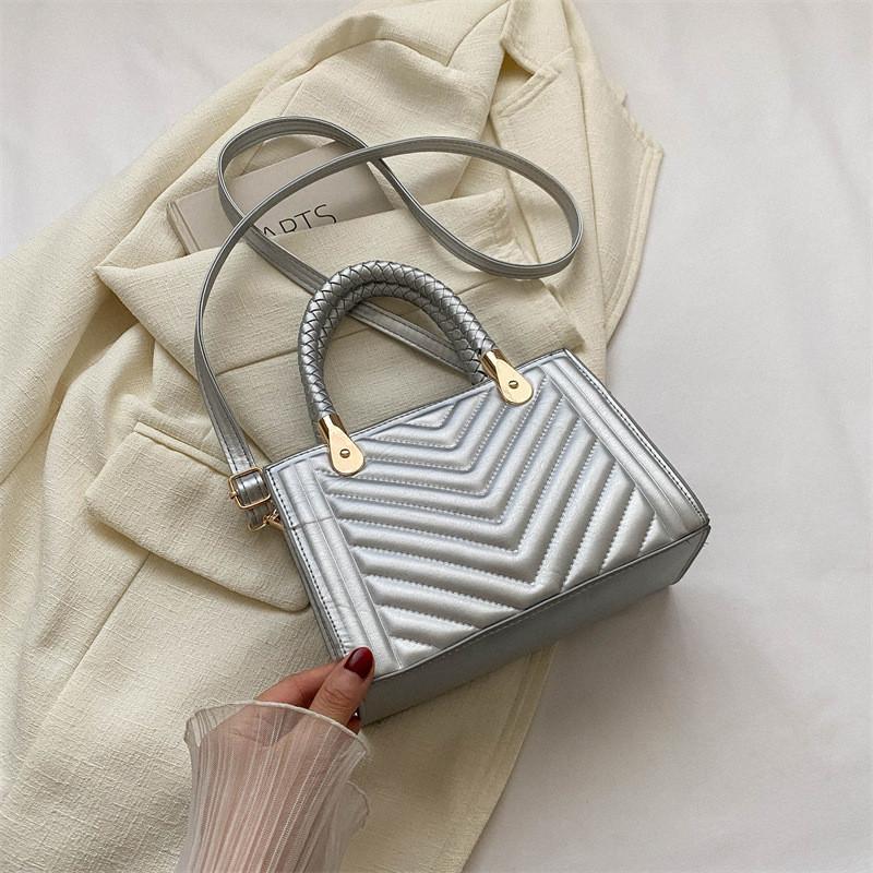 Stylish Pu Square Handbag For Women Trendy Street Fashion 2023 Summer Collection