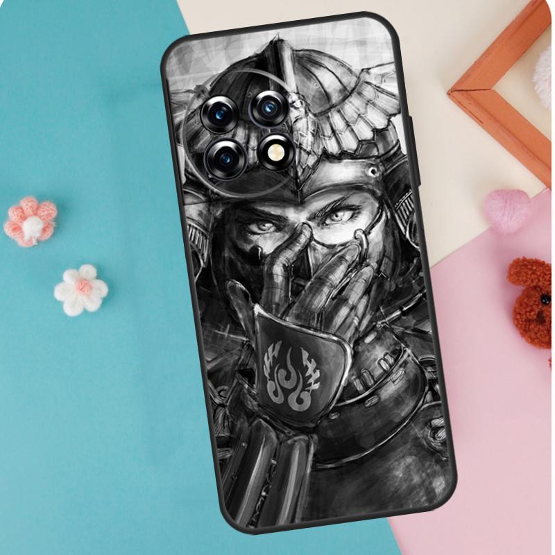 Samurai Japan Art Case For OnePlus 11 12 13 15 13R 12R 10R 8T 10T 9 10 Pro Nord 5 CE 4 3 2 Lite N20 N30 Cover