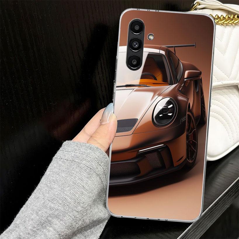 Sports GT3-RS Car-911 Case for Samsung A17 A16 A56 A36 A26 A15 A55 A35 A25 A14 A54 A34 A24 Phone Cover A13 A53 A33 A23 A05S A04S