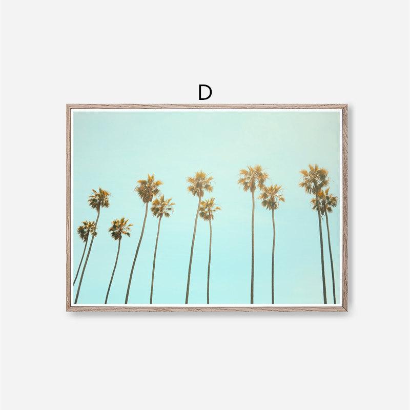 Palm Coast Landscapes Canvas Paintings Room Decor Wall Art Posters and Prints Nordic Living Room Wall Posters Pictures Cuadros
