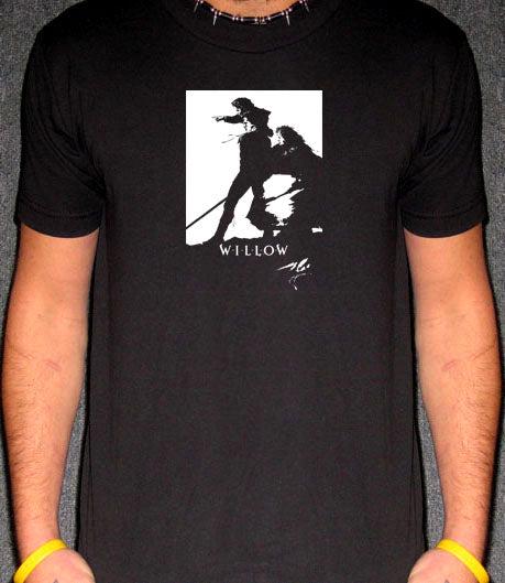 Willow T-Shirt – Retro Vintage Fantasy Film Tribute Tee