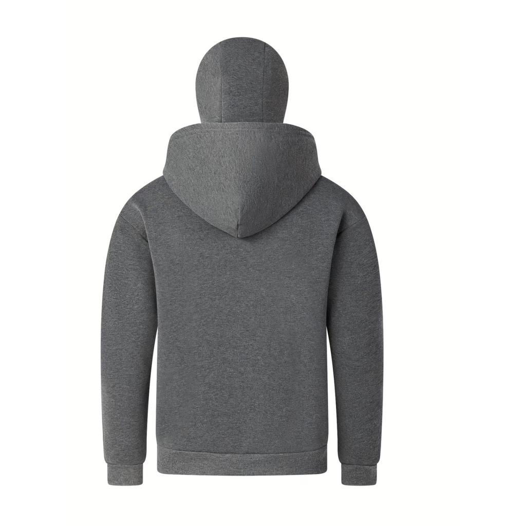 Men's Modern Zip-Up Hoodie with Face Cover for Casual Wear