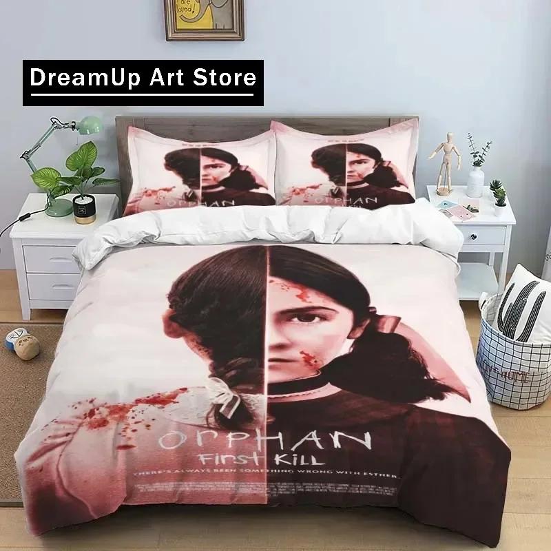 Horror Film O-Orphan Sheets Quilt Covers Bedding Dormitory Sheets Three-piece Bedding Set Three-piece Soft Warm Bedding Set