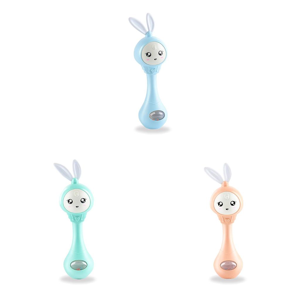 Infant Musical Rattle With Lightup Features For Sensory Development