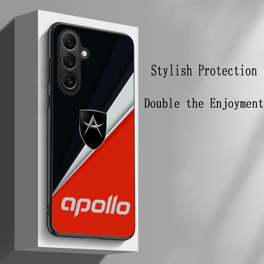 Apollo IE Automobil Cool Sports Car Phone Case For Samsung Galaxy S26 S25 S24 S23 S22 S21 Plus Ultra Note20 Soft Black