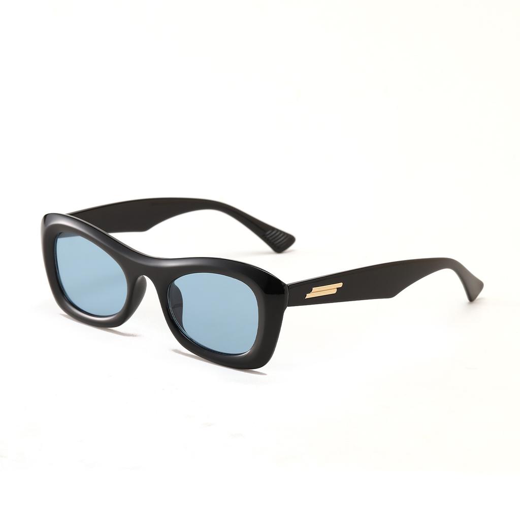 Glasses Ss0057 Tortoiseshell Frame Cat'S Eye Trend With Sunglasses Women'S Square, Retro Sunglasses Men'S