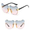 Children Sunglasses Uv400 Protection Cute Bear Ear Sunglasses Gifts For Boys Girls