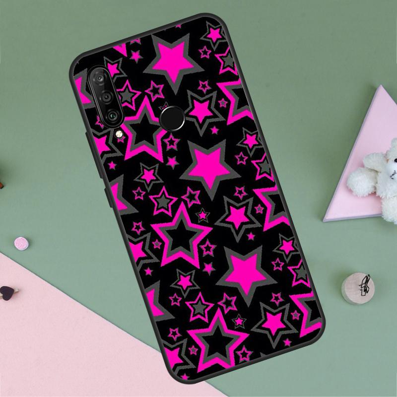 Y2k Star Element For Huawei P40 P20 P30 Lite P60 Pro Nova 10 9 SE 5T 12i 12s 11i Y91 Y90 Y60 Y70 Y72 Y61 Case